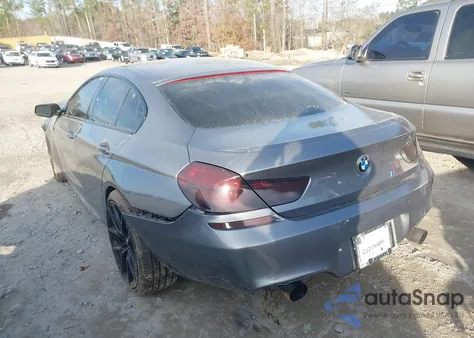 2015 BMW 640I Gran Coupe z USA, uszkodzony, nr VIN WBA6A0C54FD318944